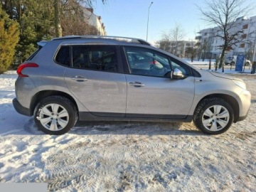 Peugeot 2008 I SUV 1.2 PureTech 82KM 2015 Peugeot 2008 1.2 benzyna 82KM 2015r Zadbany!