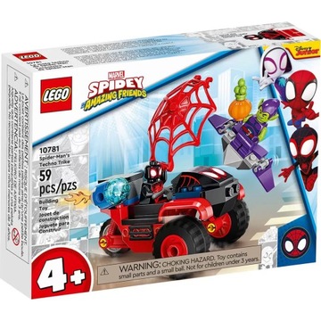 LEGO Marvel 10781 Technotrójkołowiec Spider-Mana