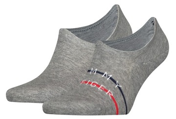 TOMMY HILFIGER SKARPETY MĘSKIE STOPKI 43-46 popiel