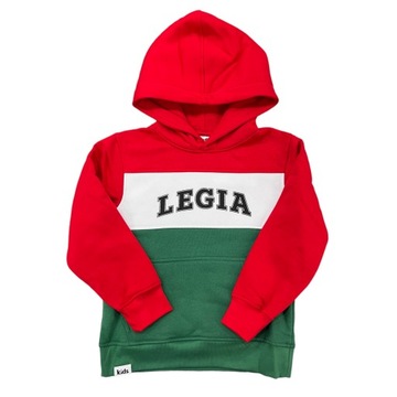 Bluza Dziecięca Legia Warszawa Hoodie- barwy roz. 140
