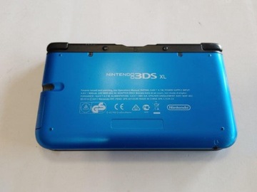 КОНСОЛЬ NINTENDO 3DS XL, СИНЯЯ И ЧЕРНАЯ + СТИЛУС + КАРТА ПАМЯТИ + КОРОБКА