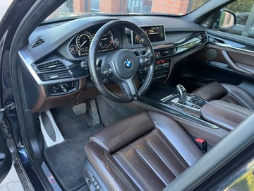 BMW X5 F15 SUV M50d 381KM 2016 BMW X5 M M50D 3.0 diesel 381 KM automat panorama zarej w PL zadbany, zdjęcie 6