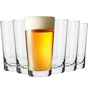 Szklanki do piwa Pure KROSNO 6x 530ml kufle
