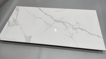 ПЛИТКА CALACATTA 60X120 ГЛЯНЦЕВЫЙ БЕЛЫЙ МРАМОР