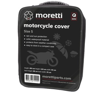 Pokrowiec na motocykl S Moretti