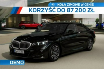 BMW Seria 5 G90-91 Sedan Plug-In 3.0 50e 489KM 2026 BMW 550 xDrive Sedan DEMO - Koła zimowe w cenie!