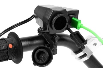 Гнездо прикуривателя мотоцикла + USB - 2,1 А