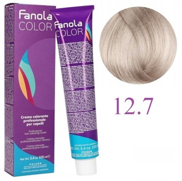 Fanola Crema Colorante Farba 100ml Nr 12.7