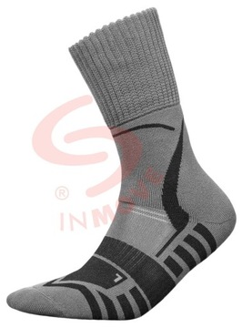 Skarpety JJW INMOVE Trekking Deodorant Silver 41-43;szary-jasny