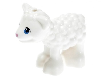 LEGO Owca owieczka baran baranek 15695pb03 biała