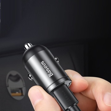 Автомобильное зарядное устройство Baseus 3000 мА USB типа C