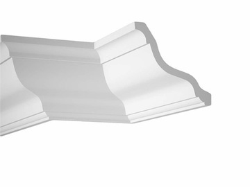 Listwy sufitowe kolor biały MDB214 Mardom Decor