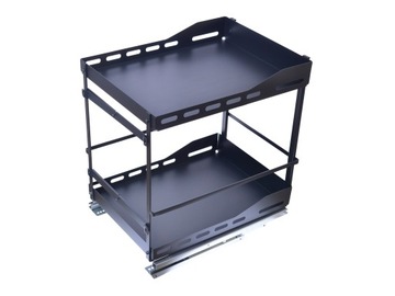 KOSZ CARGO 40 TMY ANTRACYT PEŁNE DNO DOMYK 400 MM