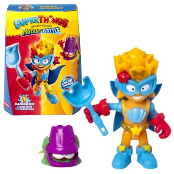 SUPERTHINGS ZINGS Sandu Summer Mutant Battle Kazoom Kids Figurka