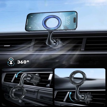 Автомобильный вентиляционный держатель, магнитный телефон для автомобильных решеток для телефона