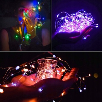 100 СВЕТОДИОДНЫХ РОЖДЕСТВЕНСКИХ ОГНИ RGB С ПРОГРАММАТОРОМ