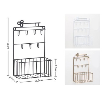 Полка из кованого железа Полка для хранения