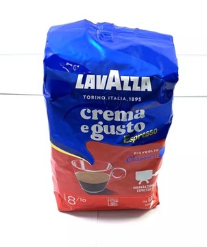 KAWA ZIARNISTA LAVAZZA CREMA E GUSTO ESPRESSO CLASSICO 1KG