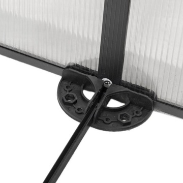 Мини-садовая теплица из поликарбоната, осмотр - 180х51х51 ЧЕРНЫЙ