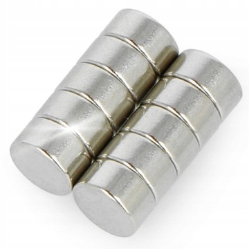 MAGNES Neodymowy Walcowy 4x2 mm OKRĄGŁY SILNY MOCNY N42 KRĄŻEK 4/2