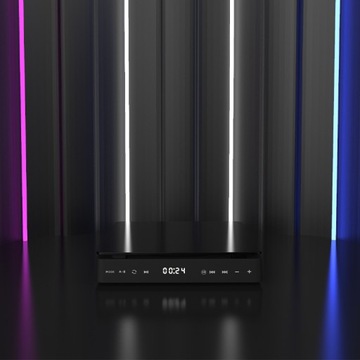 ПОРТАТИВНЫЙ DVD CD MP3/MP4 USB-ПЛЕЕР + ПУЛЬТ ДУ