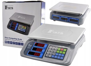 WAGA ELEKTRONICZNA MAGAZYNOWA SKLEPOWA LCD 40kg