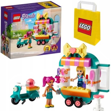 LEGO FRIENDS 41719 MOBILNA KOSMETYCZKA FRYZJER + TORBA LEGO
