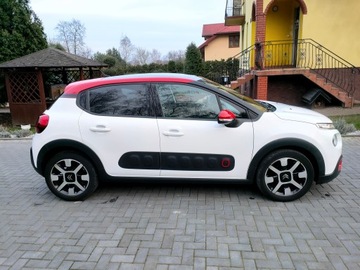 Citroen C3 III Hatchback 1.2 PureTech 82KM 2019 CITROEN C3 82 KM Led Panorama Android Auto Klimatronik Alu 17 Serwisowany, zdjęcie 9