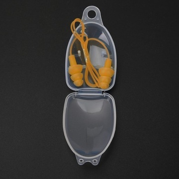 ВОДОНЕПРОНИЦАЕМЫЕ МЯГКИЕ СИЛИКОНОВЫЕ ЗАЖИМЫ ДЛЯ НОСА, ЗАГЛУШКИ ДЛЯ УШЕЙ