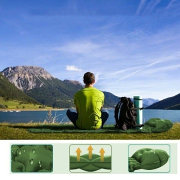 САМОНАДУВАЮЩИЙСЯ КЕМПИНГОВЫЙ КОВРИК CARRIMAT НАДУВНОЙ СПАЛЬНЫЙ КОВРИК