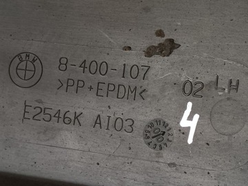 BMW Z3 E36 PODBĚH LEVÝ ZADNÍ 51718400107