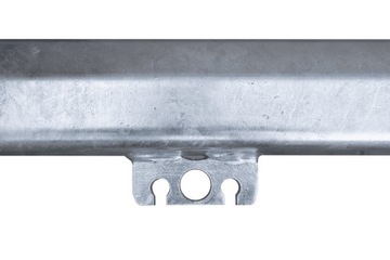 Oś hamowana AL-KO do przyczepy podłodziowej 1000kg 1870mm 1355mm 5x112