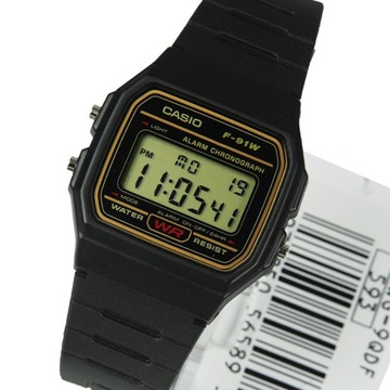 ВИНТАЖНЫЕ ЧАСЫ CASIO F-91WG + CAN