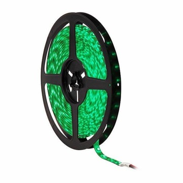 Taśma LED 4,8W/m 12V DC 1m zielona wewnętrzna IP20