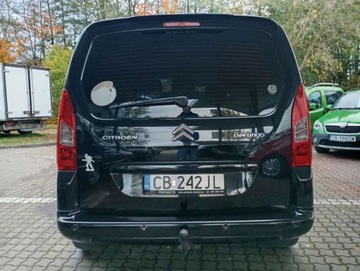 Citroen Berlingo II Combi 1.6 HDI FAP 110KM 2009 Citroen Berlingo 1.6 HDI MULTISPACE klimatronik NAVI kolor piekne wnetrze, zdjęcie 13
