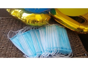 МАСКА ДЛЯ ЛИЦА ЗАЩИТНАЯ МАСКА, 3-слойная НОС