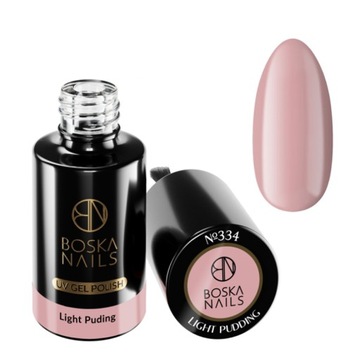 Boska Nails Lakier hybrydowy 6ml Light Pudding 334