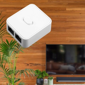 Гигабитный сетевой коммутатор RJ45, 2 порта, 2 входа и 1 выход