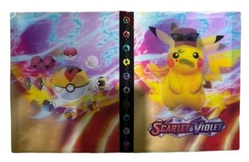 Альбом с Пикачу Pokemon GO Classroom на 240 карт + подарок 100 бесплатных карт