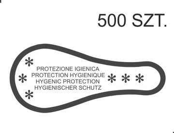 Wklejki Higieniczne do majtek typu STRINGI 500x