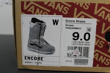 Туфли VANS ENCORE STRIPES размер 25,5/40 [f100]