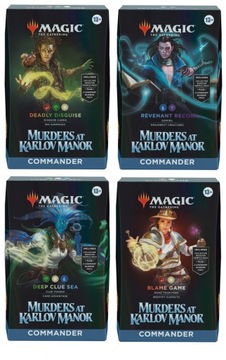 MTG - Murders at Karlov Manor - Commander Decks Display (4)