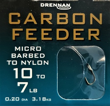 Gotowe Przypony haczyki Drennan Carbon Feeder 10