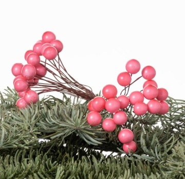 Kuleczki owoce różowe 40 owoców stroiki