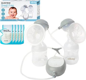 Laktator elektryczny Edibaby ekran LED bez BPA