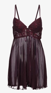 koszulka LASCANA nocna piżama 80B UK 36B koronka push up E6209