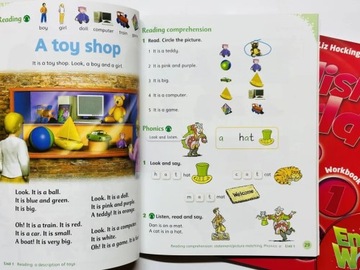 Книга для учеников «Английский мир 1»+рабочая тетрадь