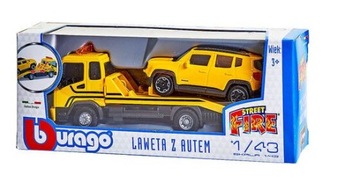 BURAGO LAWETA Z AUTEM Jeep 1:43