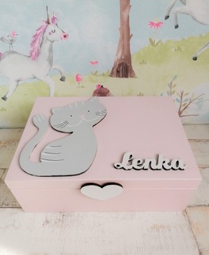 Коробочка с именем, подарок девушке