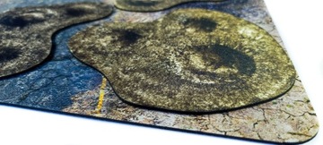 2D НАБОР РЕЗИНОВОГО МЕСТНОСТИ — КРАТЕР